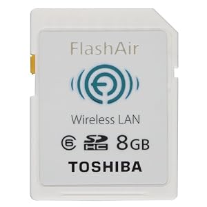 TOSHIBA FlashAir SD������ 8GB SD-WL008G