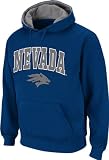 Nevada Wolf Pack Arched Tackle Twill Hooded Sweatshirt