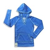 Jade - Girls Hoodie Sweatshirt, Ocean Blue