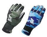 2mm Camouflage Spear Fishing Gloves with Amara Palm Camo Scuba Dive Diving Diver Divers Swim Swimming Snorkeling Gloves