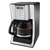 Mr. Coffee SJX39 12-Cup Programmable Coffeemaker, Chrome