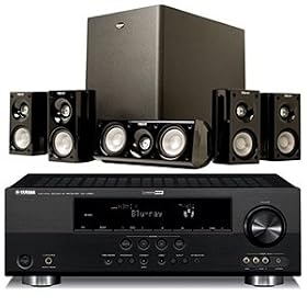 Yamaha RX-V565BL Home Theater Receiver Bundle