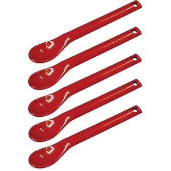 Maroon Spoons - Large, 1 1/4