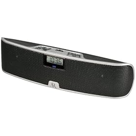 Audiovox M80 Portable Bluetooth Speaker System (Black)