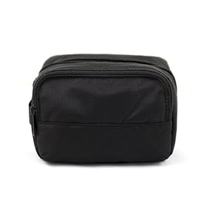 Panasonic SDR-S10 Camcorder CaseCrown Mobile Padded Personal Camcorder Carrying Case (BLACK)