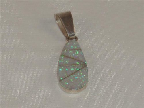 White Opal Fashion Jewelry Pendant - PD-0028