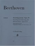 Produkt-Bild: Streichquartette op 18 und Streichquartettfassung der Klaviersonate op. 14 Nr. 1. 2 Violinen, Viola, Violoncello