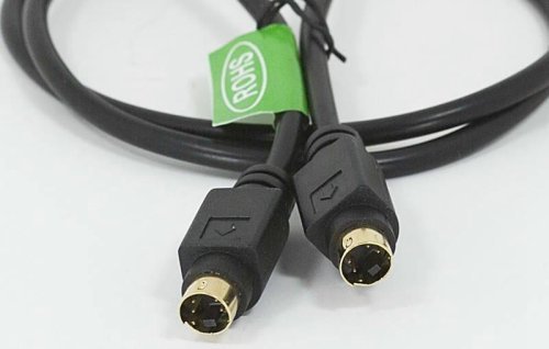 25 FT S-Video SVideo Cable Gold 4 pin Camcorder 25ft