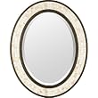 Quoizel Monterey Mosaic 30" High Oval Wall Mirror