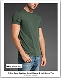 【G-Star】【ジースター】【Mens】【メンズ】Base Heather Short Sleeve 2 Pack Crew Tee ベーシックTシャツ【予約商品r】
