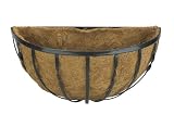 from Solus Garden and Leisure Ltd Nortene Botanico Titan Wall Basket with Coco Liner 16-inch Model PNI0481