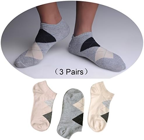 GJSocks Mens Seamless Socks Best Cotton Seamless Socks For Men (3 Pair)