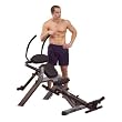 Body Solid Semi Recumbent Ab Bench