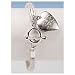 Forever in My Heart Silver Heart Locket Charm Bracelet