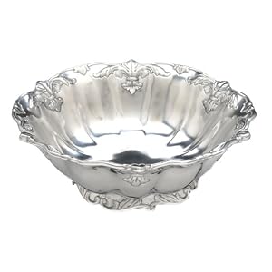 Arthur Court Fleur-De-Lis 12-Inch Salad Bowl by Arthur Court