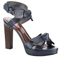 Sandalette von David Braun aus Leder in Blau