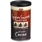 Sipper Sweets Sugarfree Chocolate Cocoa, 5.5-Ounce Tins (Pack of 3)