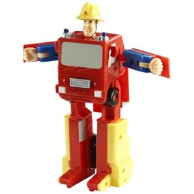 Character Fireman Sam Jupiter Fire Engine Convertible