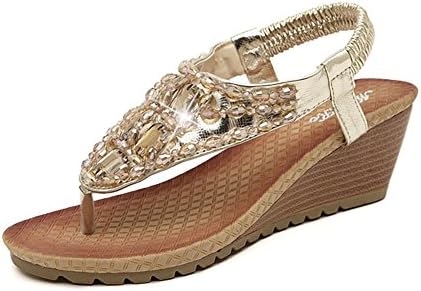 Girl's Bohemia diamonds Decorated Sandal (US  7)