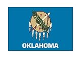 Oklahoma State Flag Fridge Magnet