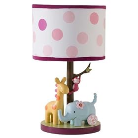 Lollipop Jungle Lamp by Lambs & Ivy