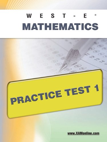 WEST-E Mathematics Practice Test 1