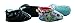 SkidDERS Kids Puff Booties Slippers, 2 Pack