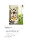 Himmlischer Wandbrunnen Romantica