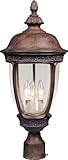 Maxim Lighting 40460CDSE 3 Light Post Mount Light, Sienna by Maxim Lighting [並行輸入品]