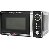 Nostalgia RMO770BLK Retro Series 0.7 Cubic Foot 700-Watt Microwave Oven, Black