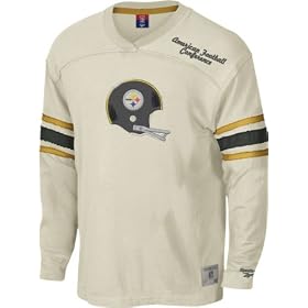 Pittsburgh Steelers -Putty- Gridiron Classics Flawless City Long Sleeve Jersey Shirt