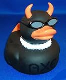 Axe Devil Rubber Duck