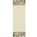 Heritage Lace Sandscape 13-Inch by 60-Inch Runner, Cafe