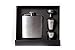 Hip Flask: by Good Whiskey With Stainless Steel Shot Glasses, No Spill Hip Flask Funnel and Gift Box