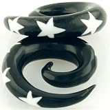 Pair of Horn Flores Spirals: 8g