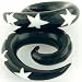 Pair of Horn Flores Spirals: 0g