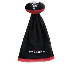 Atlanta Falcons Plush NFL Football with Attached Security Blanket by Coed Sportswear