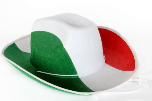Cowboyhut Fanartikel WM/EM Deutschland Brasilien Italien Frankreich (Italien)
