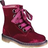 New Dr Doc Martens 1B72 Large Eyelet Deep Red