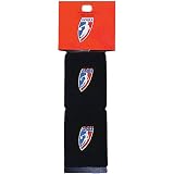For Bare Feet WNBA Logo Wristband 2-Pack - Black