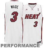 NBA Miami Heat Dwyane Wade Swingman Jersey (White, Large)