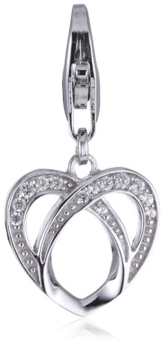 Esprit Damen-Charm Herz 925 Sterling Silber S.ESZZ90845A000 Preisvergleich