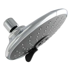 LDR 520 3360CP 3 Function 6-Inch Massage Showerhead, Chrome