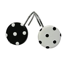 Dots Resin Shower Hooks