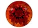 MIN 7.50CT 12MM ROUND LAB CREATED PADPARADSCHA SAPPHIRE