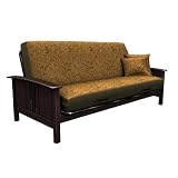 Review Elite  / Rose Lace Spice Woven Futon/Pillow Cover Set - Full