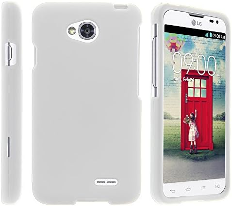 LG Ultimate 2 Phone Case, *NEW* [Customizable by Buyers] [Create Your Own Phone Case] Slim Fitted Hard Protector Cover for LG Optimus L70 MS323, LG Optimus Exceed 2 , LG Realm, Ultimate 2 L41C, White