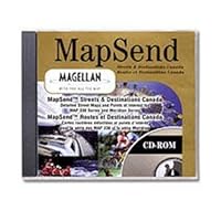 Magellan MapSend Streets and Destinations Canada Street Map CD-ROM (Windows)