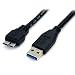 StarTech 3-Feet Black SuperSpeed USB 3.0 Cable A to Micro B - M M (USB3SAUB3BK)