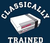 Classically Trained T-shirt, Video Game T-shirt, Old School Nintendo T-shirt